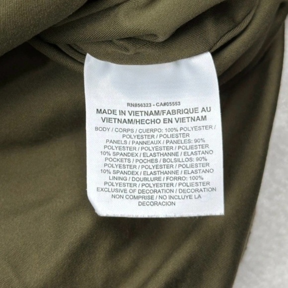 Nike Women Olive green Fleece Sherpa Hoodie Pullover Size L - Picture 5 of 6